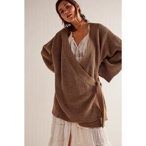 NWOT Free People Obi Wrap Cardigan